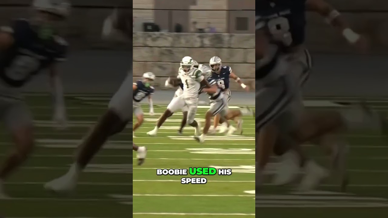 Here are 2 of Boobie Feaster's 4 TDs in last week's W over College Park