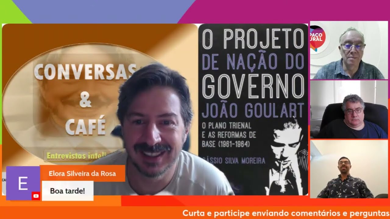 Participação do Professor Cássio no Espaço Plural sobre: GOVERNO MILEI NA ARGENTINA