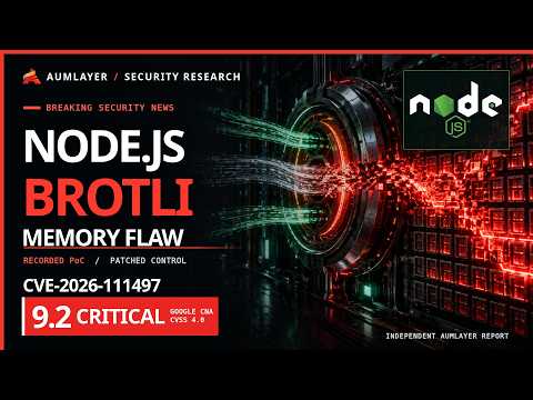 Node.js Brotli Memory Flaw | Recorded Crash vs Patch