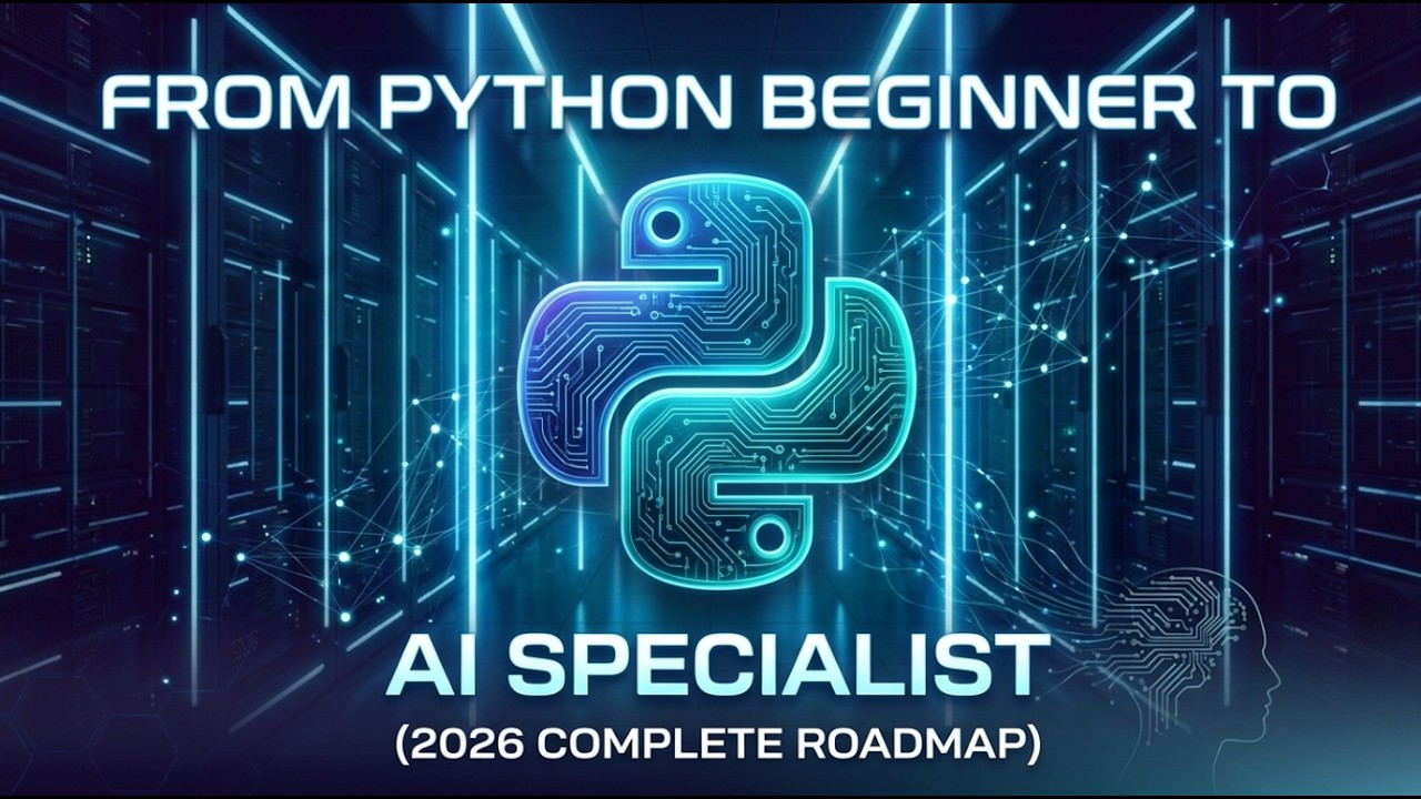 Python Roadmap to Become a Generative AI Specialist for Beginners in 2026