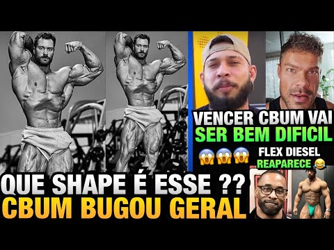 CBUM POSTA SHAPE ABSURDO E É EXALTADO POR FÃS + RAMON E WESLEY EM APUROS CONTRA ELE