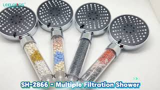 2866 Leelongs New Multiple Functions Filter Showerhead for Skincare & Haircare #showerfilter