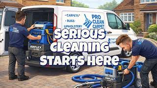 Preview of Deep Carpet Cleaning Process – Rotovator Agitation in Action.