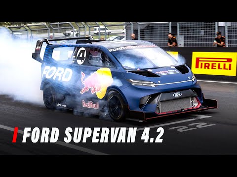Ford SuperVan 4.2 acelera casi como Fórmula 1