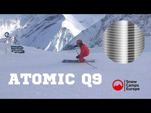 Atomic Redster Q9 test and review with Snow Camps Europe