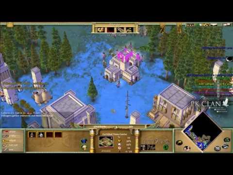 Age of Mythology: 1vs10 on Anatolia | That's right, [PK]Chicks goes 1vs10!!!!???