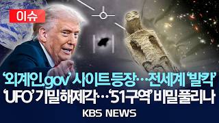 베일 벗는 UFO 파일… 미국 정부, 외계인 관련 공식 웹사이트 전격 등록