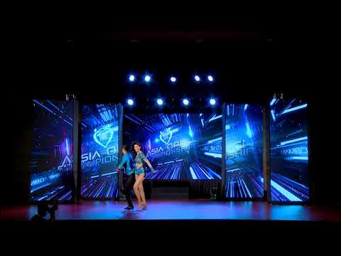 Bachata Pro Couple - Prasad & Sharanya - IIDC 2017 - Asia Open Championship