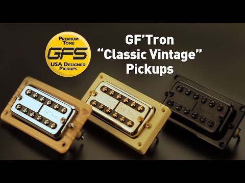 GFS GF'Tron Classic Vintage Alnico II Pickups - Fits Filter'Tron