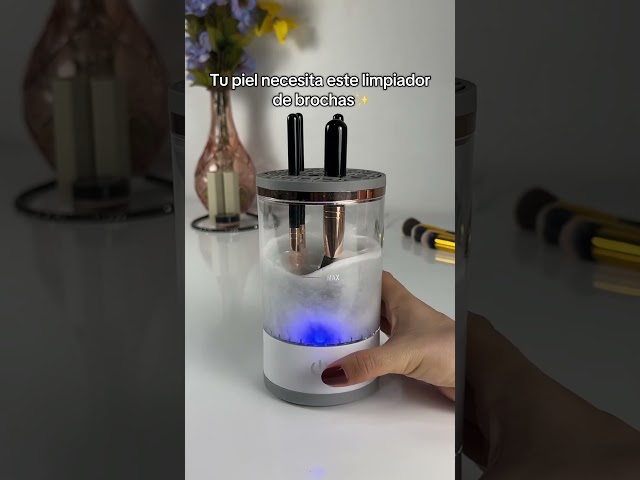 Vídeo relacionado con MACPLUS Juego de brochas de maquillaje de cerdas de fibra con funda de cuero negro, 24 piezas