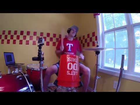 Shake It Off - Drum Cover - Taylor Swift - Bucket Drumming!