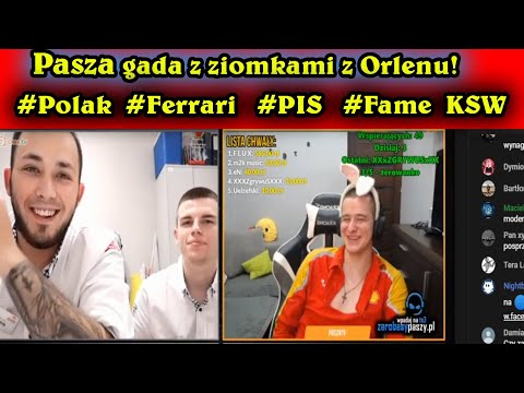 Pasza i kumaci pracownicy Orlenu.Rozmowa o...[Pis, Polak, Ferrari i inne]💥