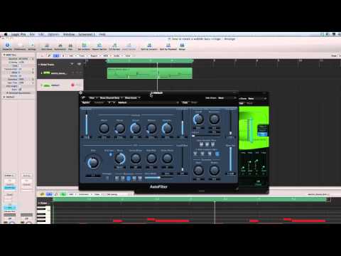 Logic Tutorial - How to Create a Wobble Bass Synth for Dubstep and House