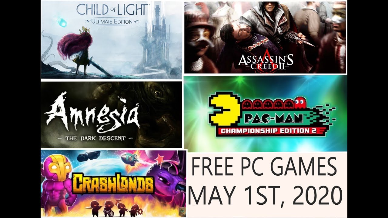 FREE PC GAMES ALERT - MAY 1ST, 2020 (RAYMAN LEGENDS, ASSASSINS CREED 2, CHILD OF LIGHT and MORE!)