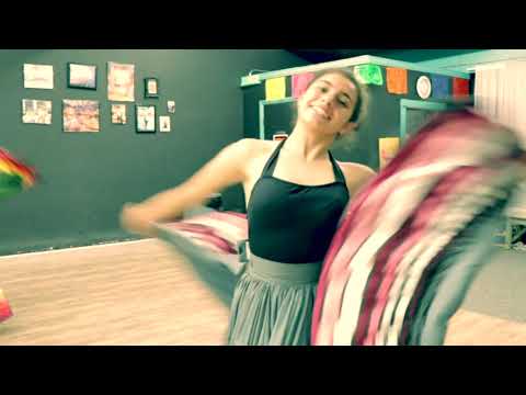 Dancing "El Polvorete" at the Studio - Ballet Folklorico de Los Angeles