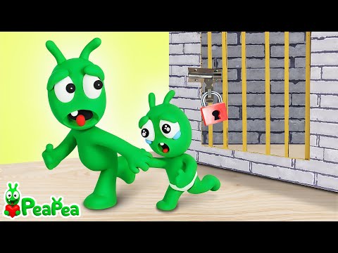 WoW! Pea Pea Helps Baby Brother Escape the Locked Room – Will They Break Free 🔐💚