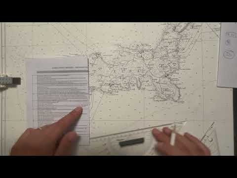 New nautical license exam - exercise 5.1.1-4 n°04 - currents - charting beyond 12 miles (2022)