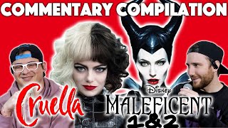 We Watched CRUELLA and BOTH MALEFICENT movies! (Movie Commentary)