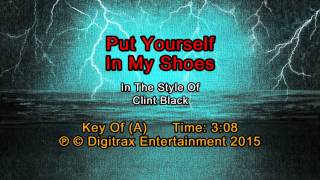 Clint Black - Put Yourself In My Shoes (Backing Track)