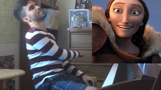 John plays "Flying with Mother" (from "How to Train Your Dragon 2")