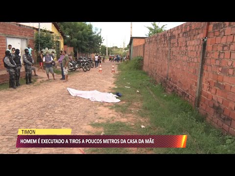 Jovem é morto por rivais a poucos metros da casa da mãe em Timon 17 05 2021