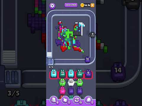 Pixel Flow Level 2468 Walkthrough