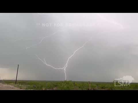 05-12-2023 Odessa, Texas  - Hail and Severe Thunderstorm Warning on I-20