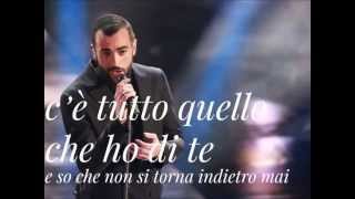 Marco Mengoni Le cose che non ho testo canzone
