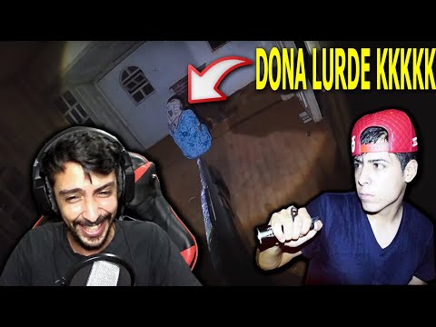 RENATO GARCIA VS DONA LURDE - a lenda da velha de branco😱