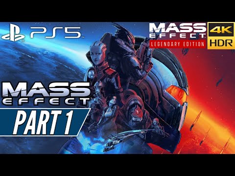 MASS EFFECT LEGENDARY EDITION (PS5) Walkthrough Gameplay PART 1 [4K 60FPS HDR] - No Commentary