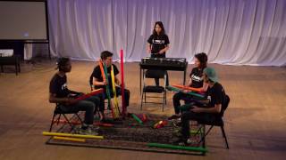 Green Day, Coldplay, and Black Eyed Peas on Boomwhackers! (Spring 2017)
