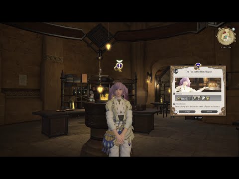 FFXIV Goldsmith Class Quest: The Fox in the Hen House