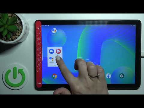 How to Create Home Screen Folders in TCL Tab 10L – Folder Management