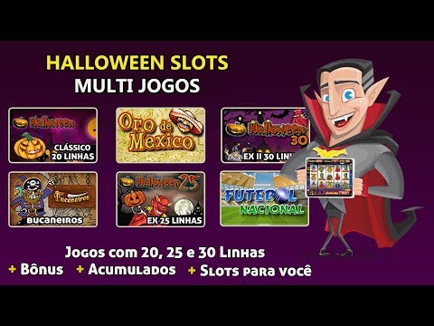 Halloween Slots 30 Linhas Video