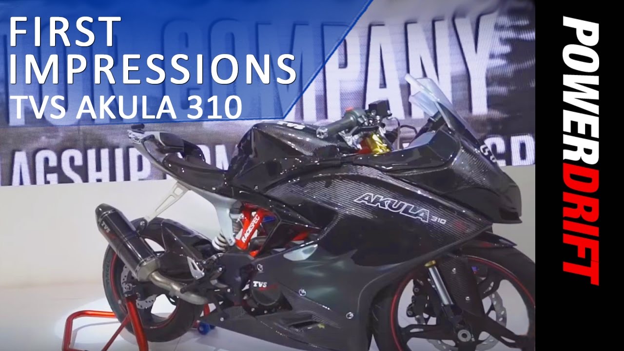 TVS Akula 310 : First Look : PowerDrift