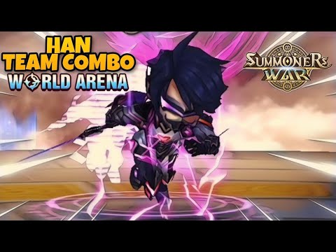 Han Team Combo in World Arena - Summoners War