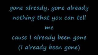 Faith Evans - Gone Already (Lyrics)