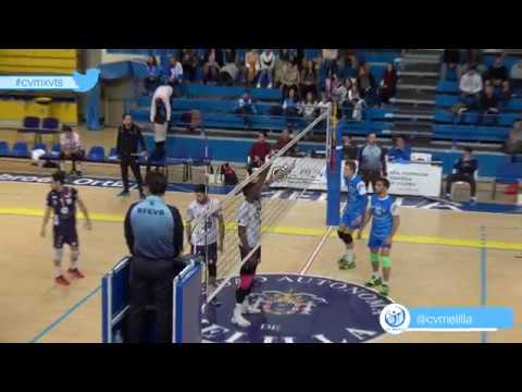 Resumen y Resultado - C.V. Melilla - Textil Santanderina - SVM1718 - Jornada 10