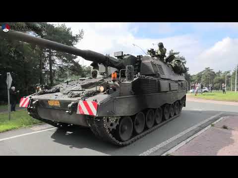Heavy #military convoy arrives at Stroe - #Exercise Ferocious Bizon