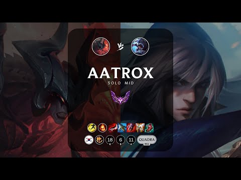 Aatrox Mid vs Talon - KR Master Patch 13.15