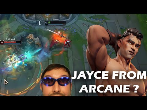 Drututt Witness The Real Jayce From Arcane