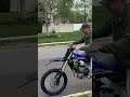 Dad Crashes My New Dirt Bike 2021 YZ 250F