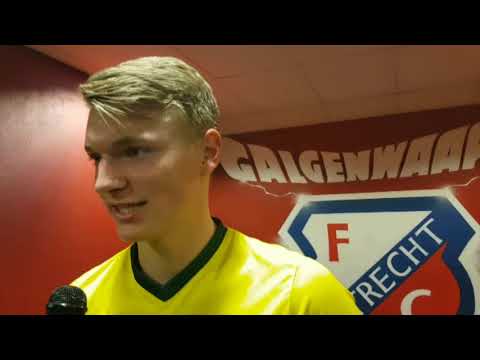Perr Schuurs na Jong Utrecht - Fortuna "Volgende week gaan we voor een hele mooie afsluiter."
