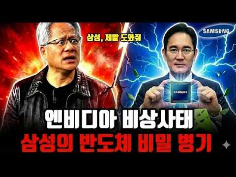 엔비디아 비상사태 ! 삼성 평택 공장 앞에서 밤새는 충격적인 이유 반도체 2차 폭등 삼성전자 · SK하이닉스？ HBM 다음은 1,700% 폭등할 '이 기업'