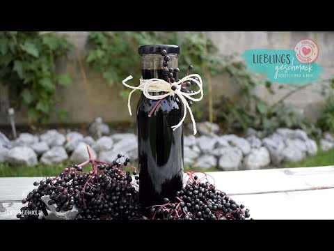 fruchtiger würziger Holunderbeeren-Balsamico-Essig/von Lieblingsgeschmack