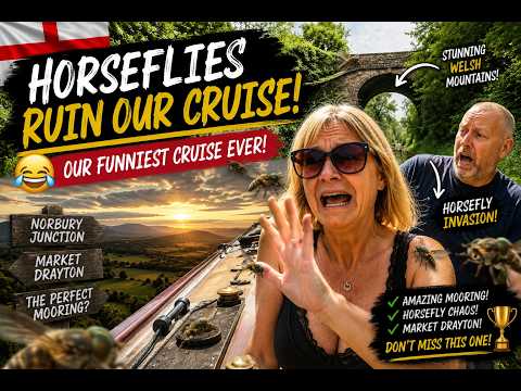 Horseflies RUIN Our Narrowboat Cruise!