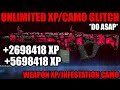 NEW UNLIMITED XP CAMO GLITCH BO7 WEAPON XP FAST INFESTION CAMO BO7 GLITCHES BO7 ZOMBIES GLITCH