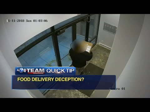 Quick Tip: Are food delivery drivers stealing holiday packages?