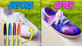 DIY Clothes Using SCHOOL SUPPLIES!! DIY Ideas & Outfits for Fun & SCHOOL!