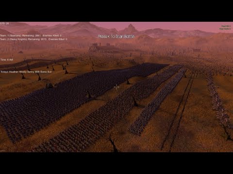 Spartans & Knight Templar vs Massive Medieval Army  | Ultimate Epic Battle Simulator.